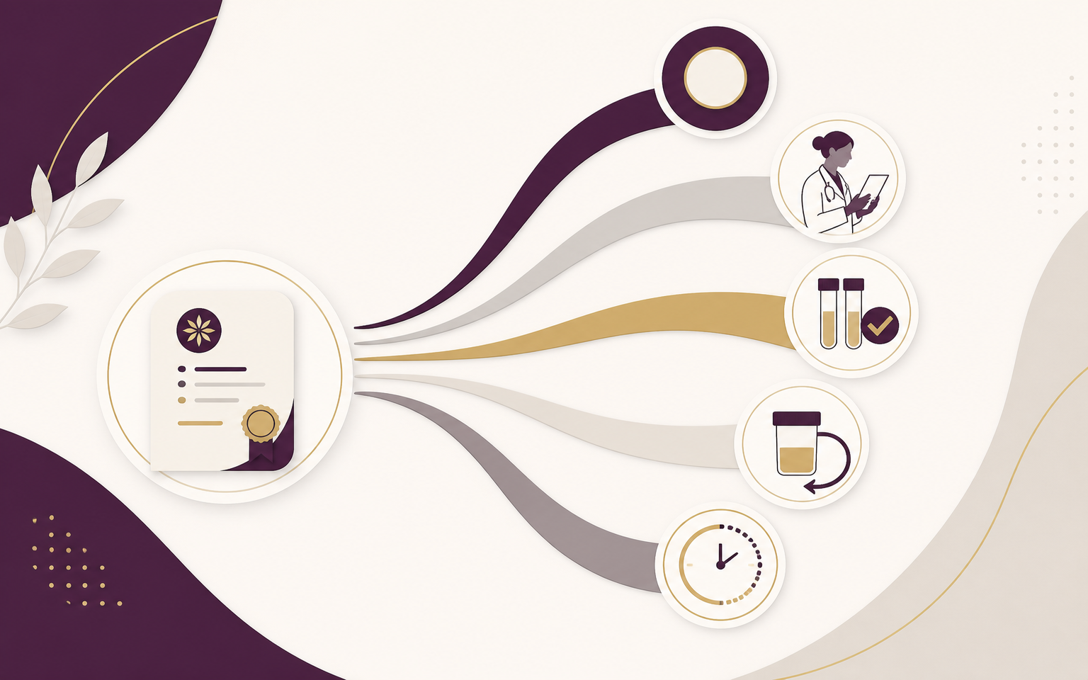 Map of next steps for expected, borderline, unexpected, inconclusive and failed home-test results