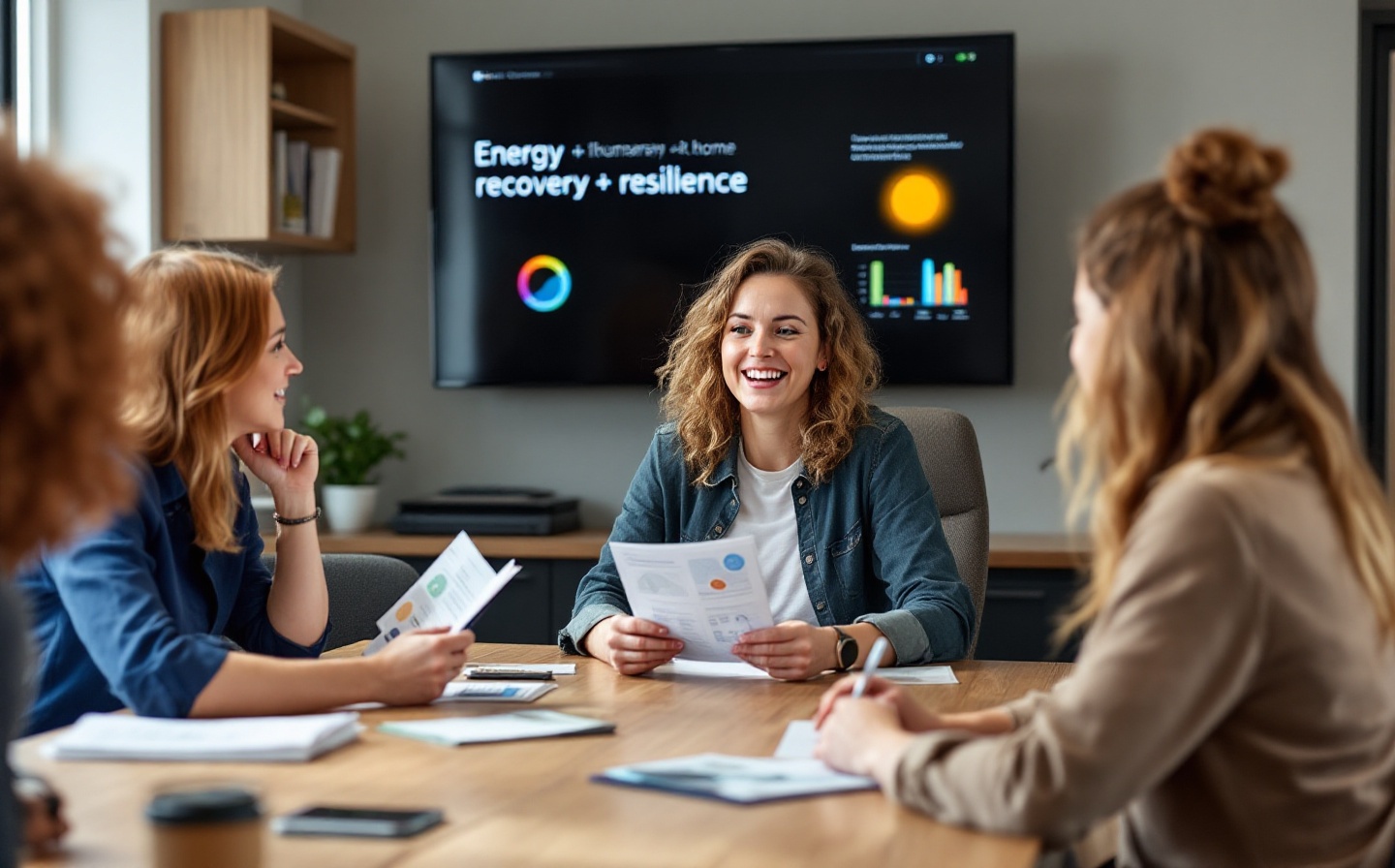 A workplace wellbeing session using MeScreen reports to guide energy, recovery and resilience conversations.
