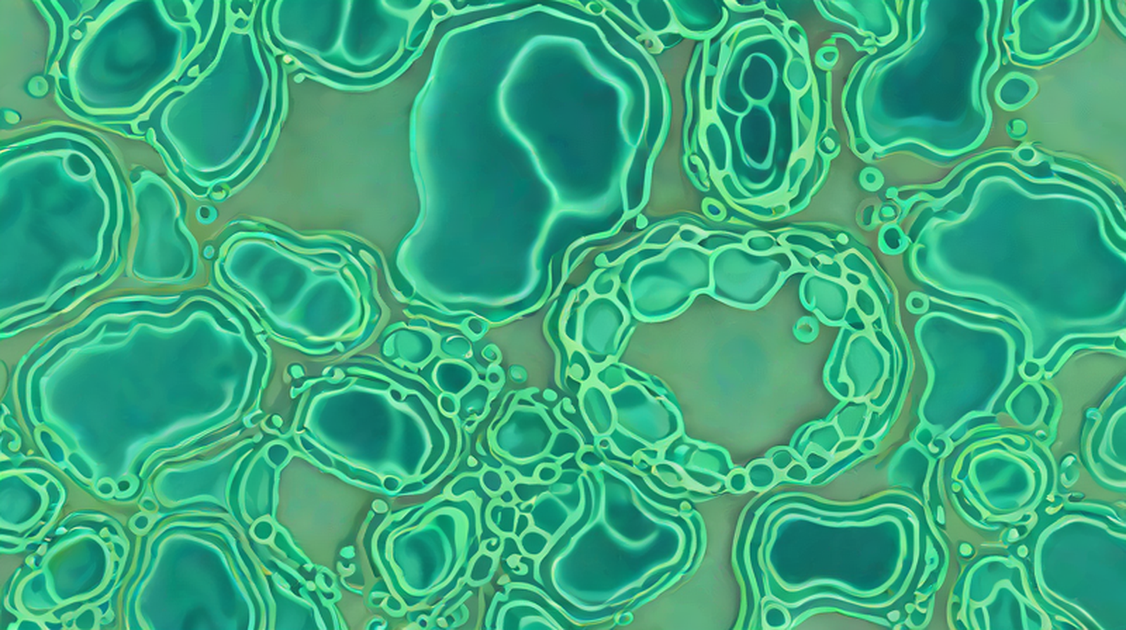 Abstract mitochondria and cold thermogenesis illustration for a careful UK wellness guide to cold exposure and cellular adaptation.